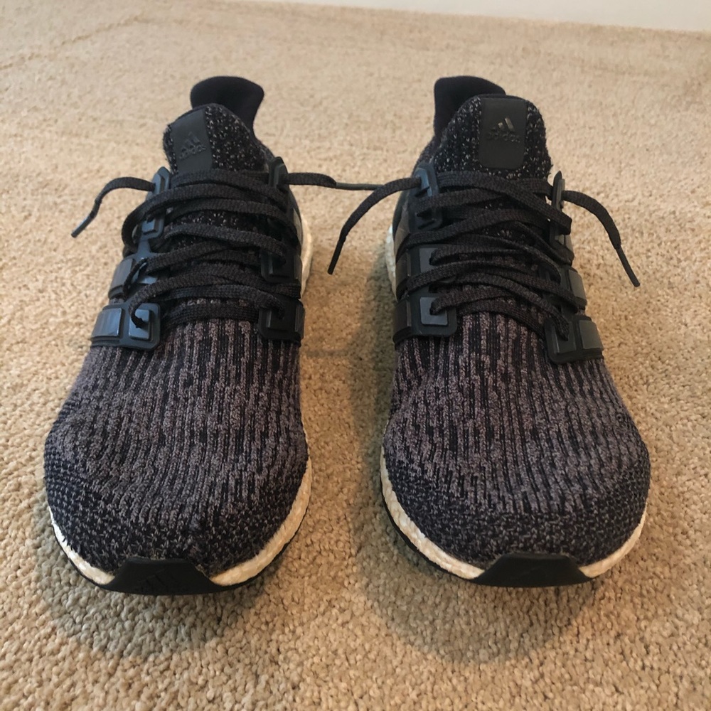 Adidas UltraBoost 3.0 Black Athletic Shoes